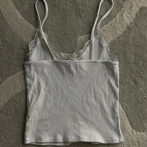 Garage - Lace Neckline Tank Top - Picture 2 of 3